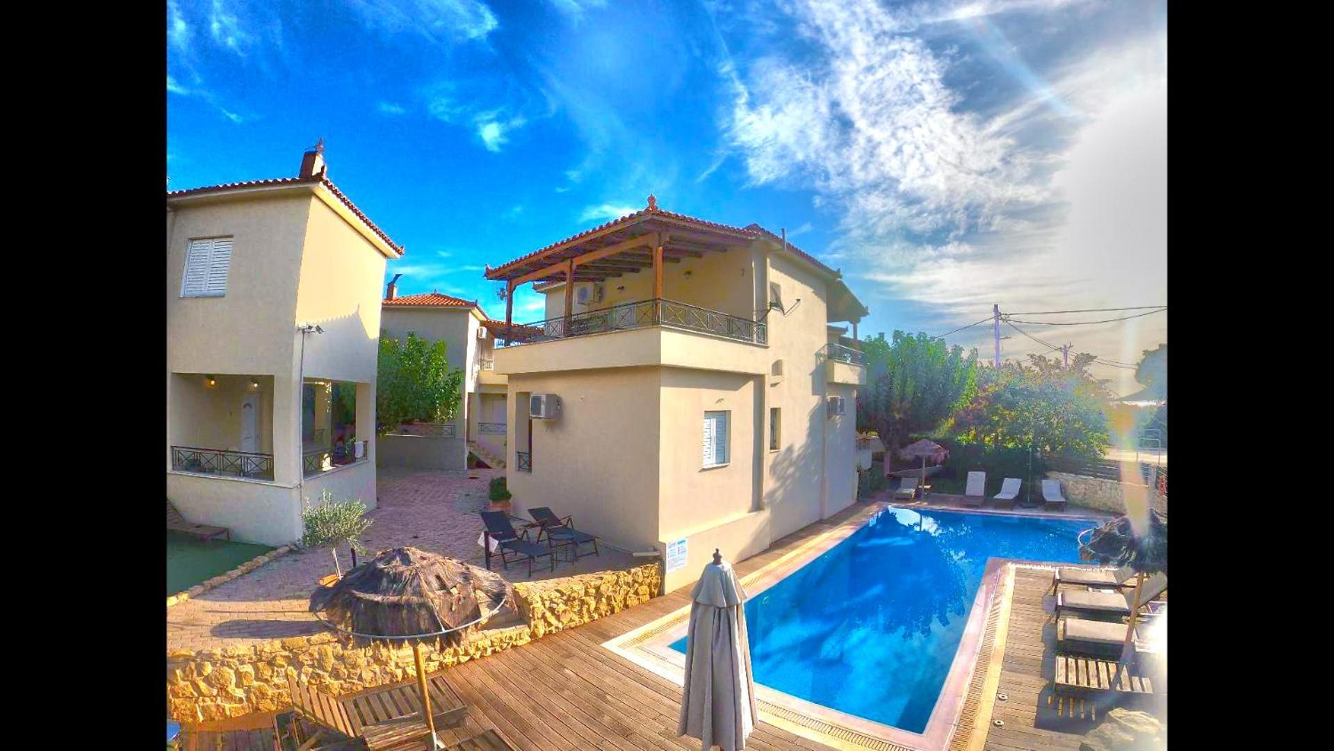 Miramar Complex - Korfos Villa Exterior photo
